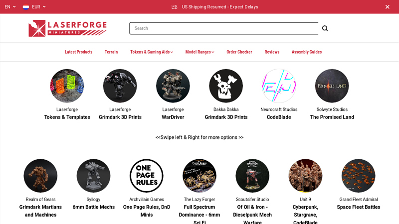 Laserforge Miniatures