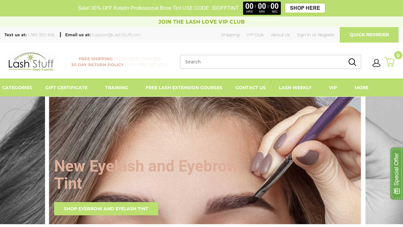Lash Stuff: Eyelash Supply Stores