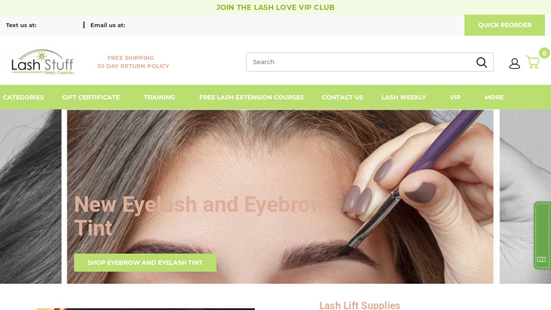 Lash Stuff: Eyelash Supply Stores