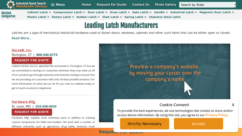 Latch Manufacturers