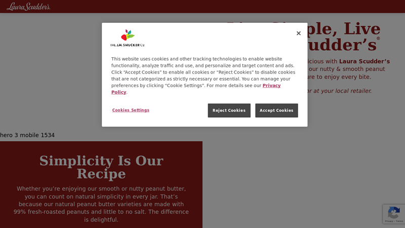 Laura Scudder's Peanut Butter