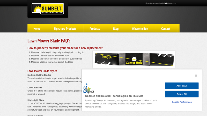 Lawn Mower Blades FAQ