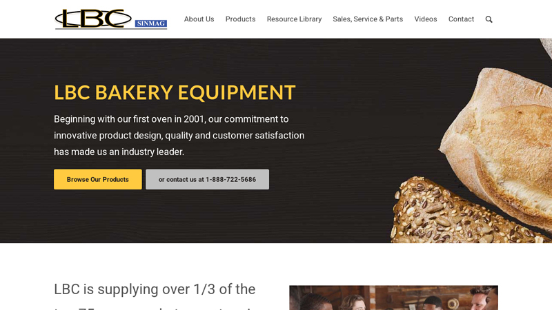 LBC Bakery Equipment Manufacturer