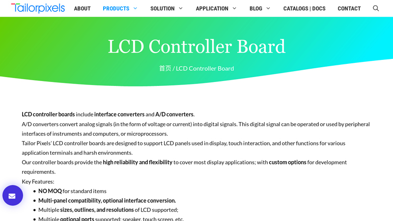 LCD Controller Board