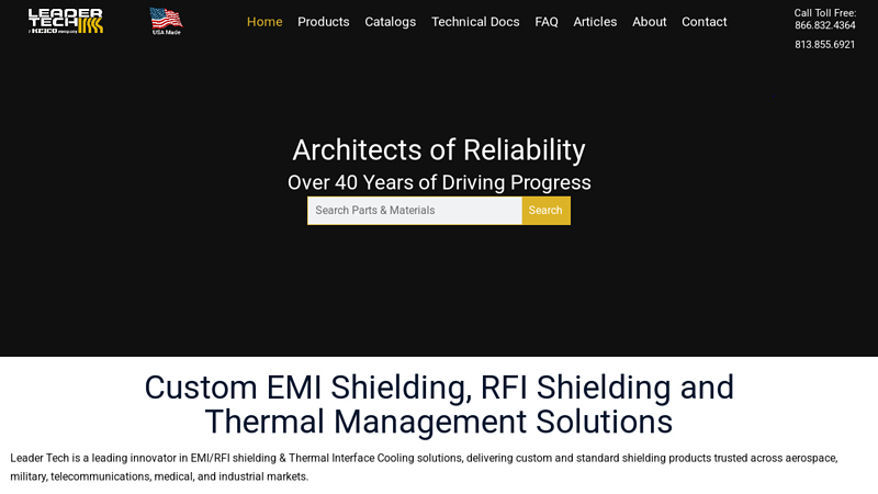 Leader Tech: EMI/RFI Shielding