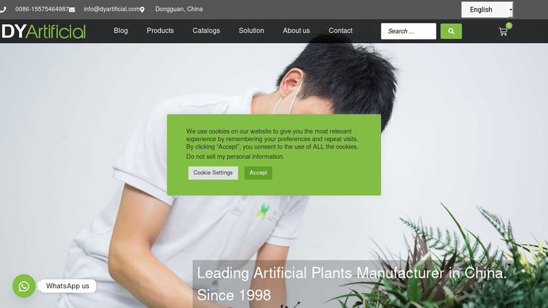 Leading Artificial Plants Manufacturer in China