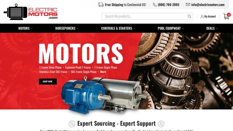 Leading Industry Standard Electric Motors and Pumps Supplier