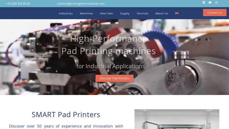 Leading Manufacturer of Pad Printing Equipment Solutions