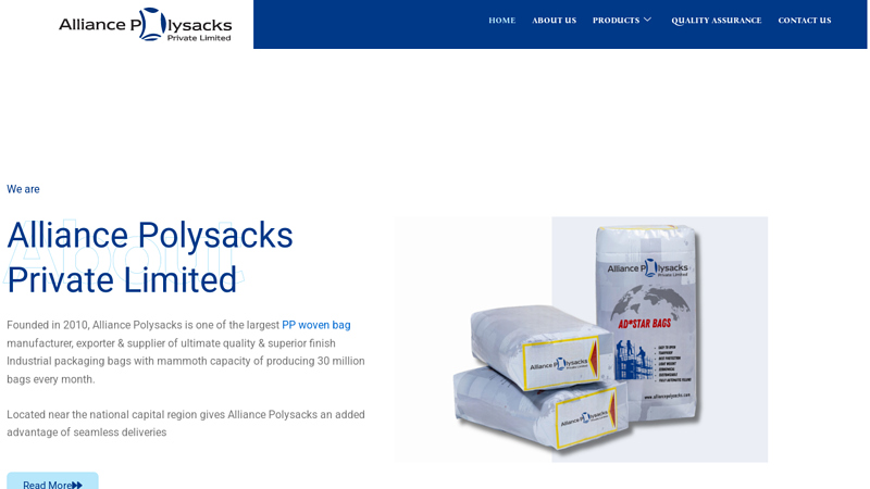 Leading PP Woven Bags Manufacturer & Supplier