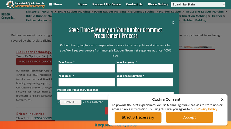 Leading Rubber Grommet Manufacturers