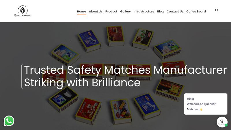 Leading Safety Matches Manufacturer, Supplier and Exporter