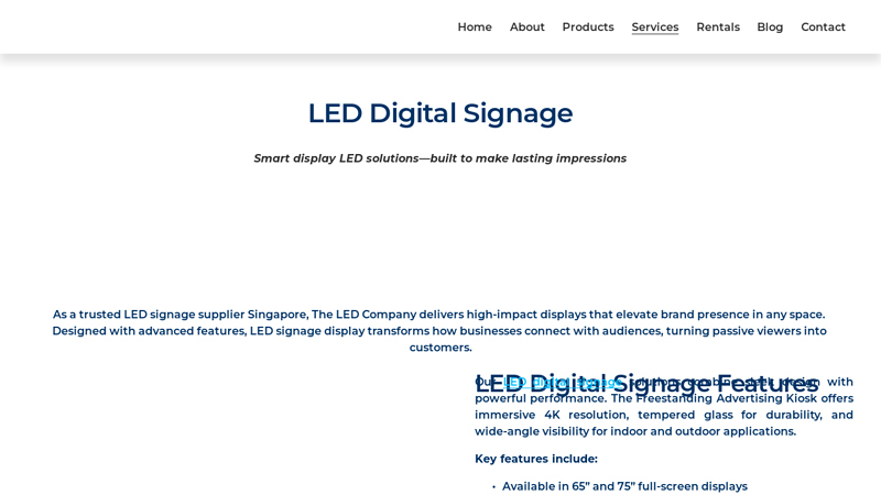 LED Digital Signage Singapore