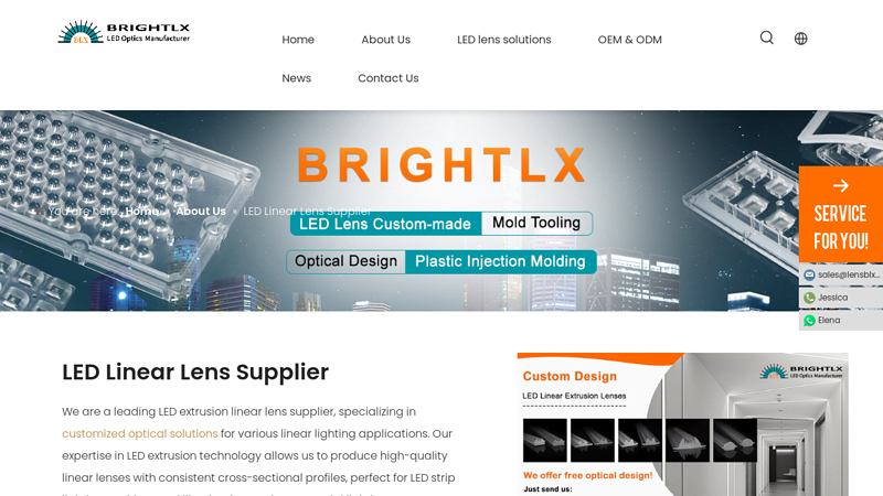 LED Linear Lens Supplier & Company