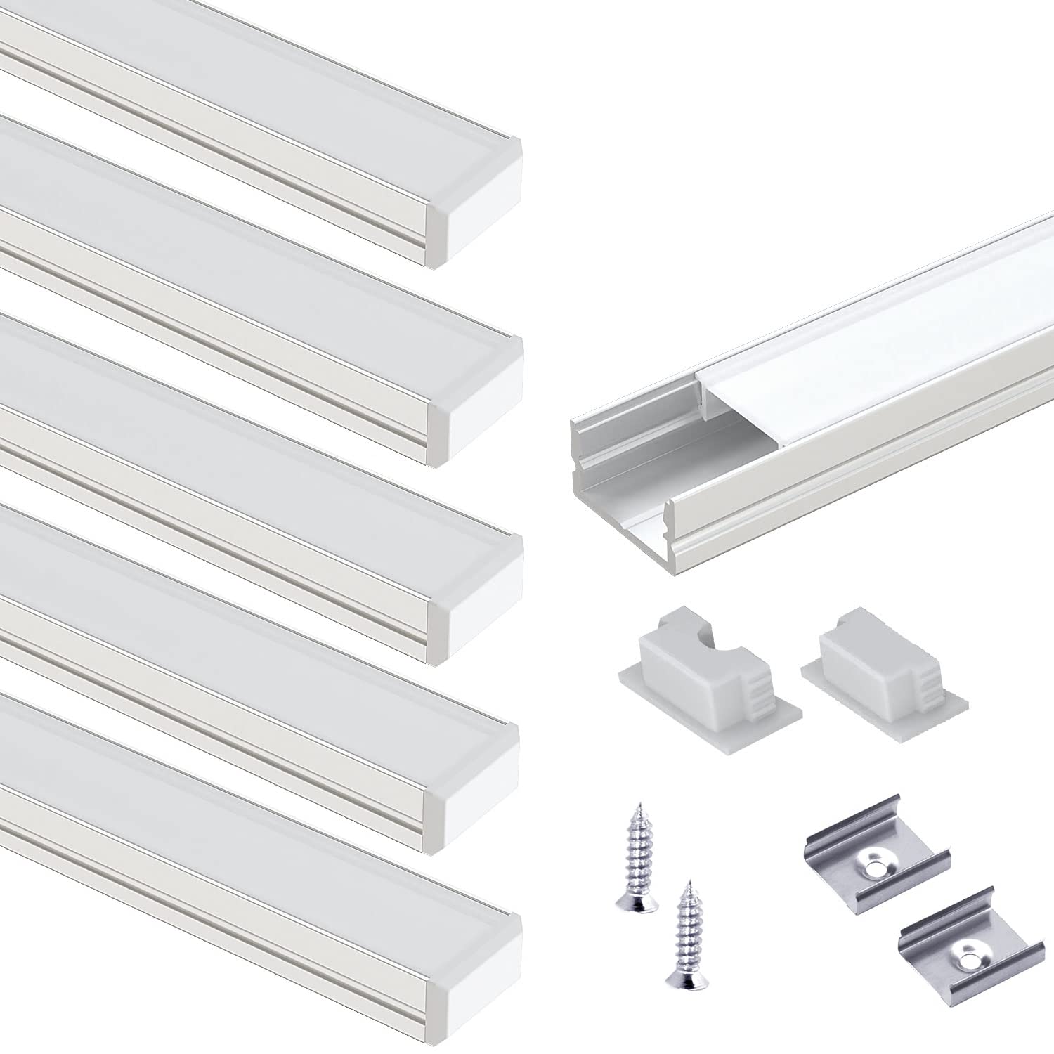LED Mounting Channels and Diffusers