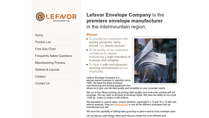 Lefavor Envelope Company
