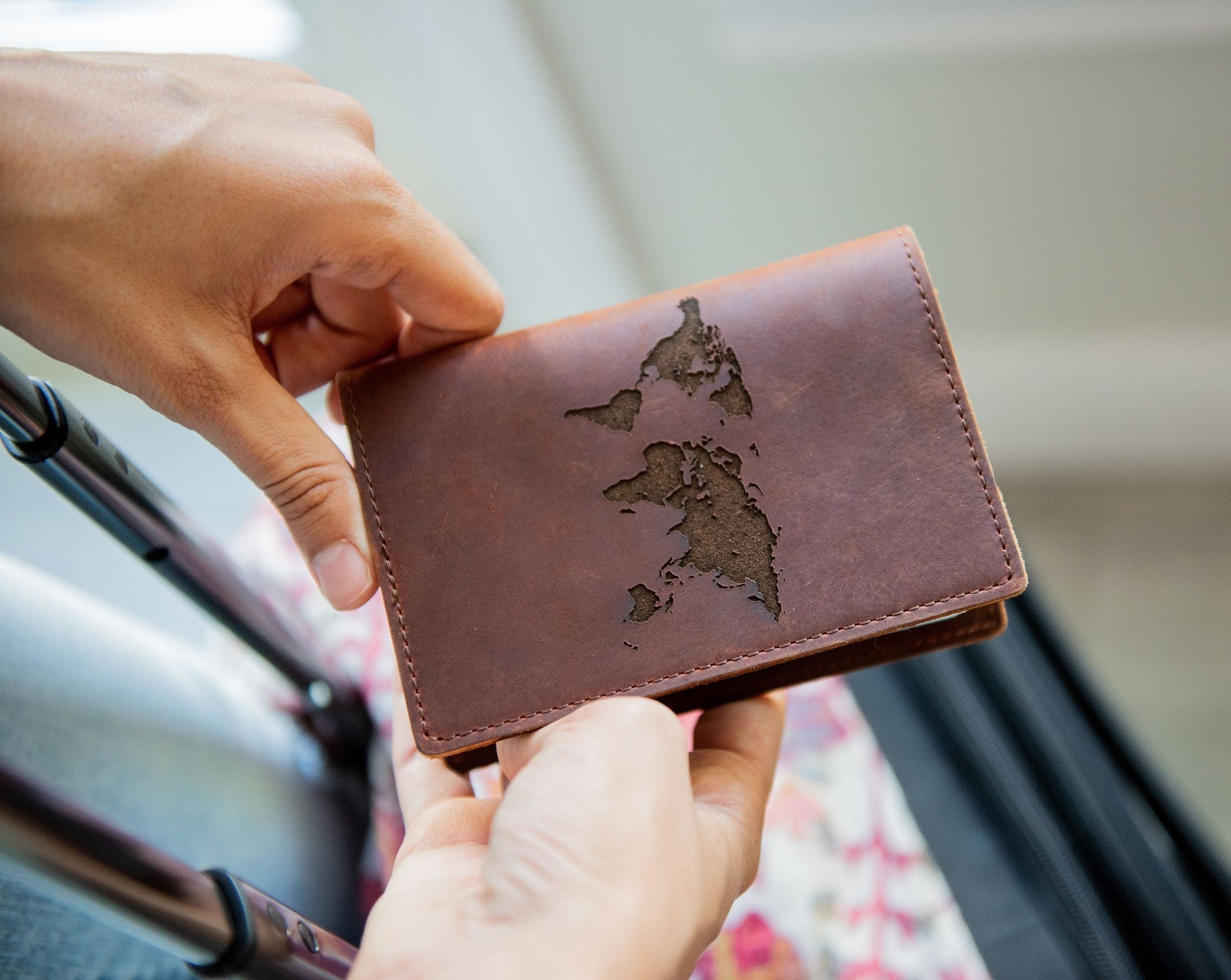 Left Coast Original Personalized Leather Wallets Cutting Boards + ...