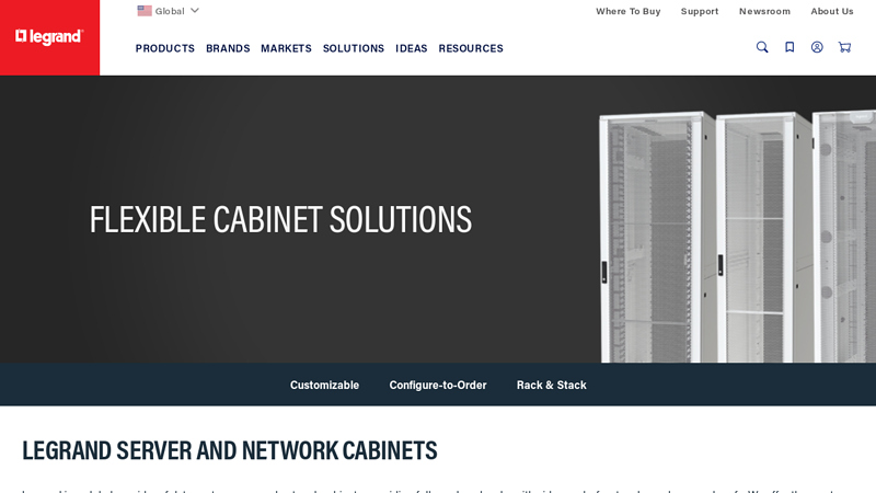 Legrand Server and Network Cabinets