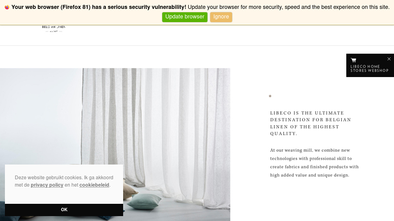 Libeco is the ultimate destination for Belgian Linen of the…