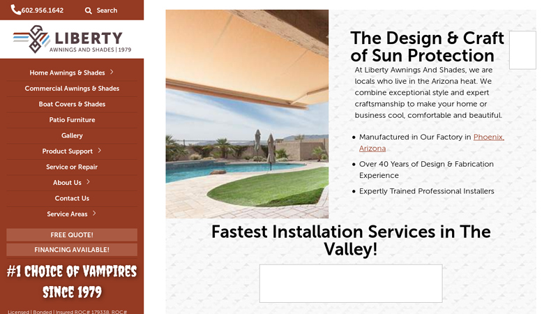 Liberty Awnings and Shades