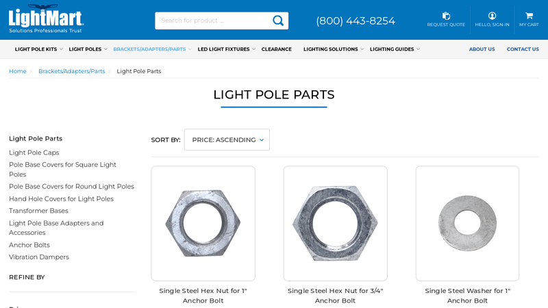 Light Pole Parts