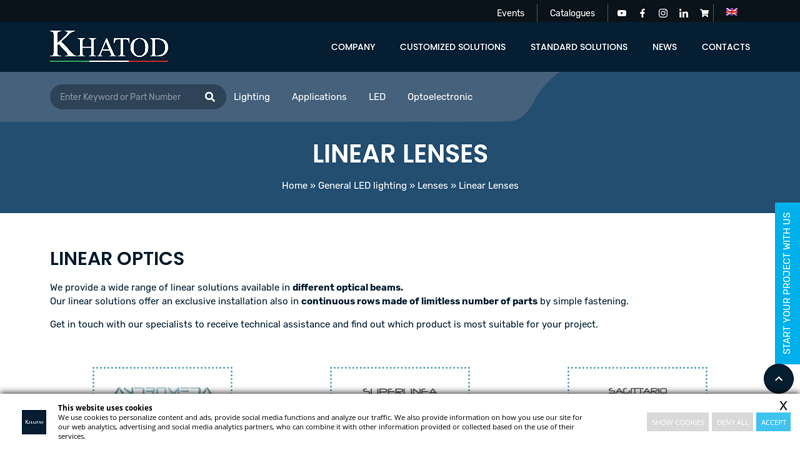 Linear Lenses Archivi