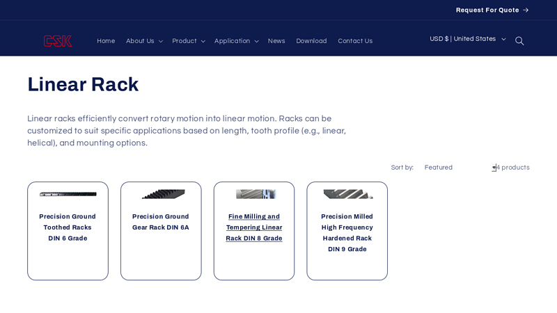 Linear Rack Supplier & Manufacturer