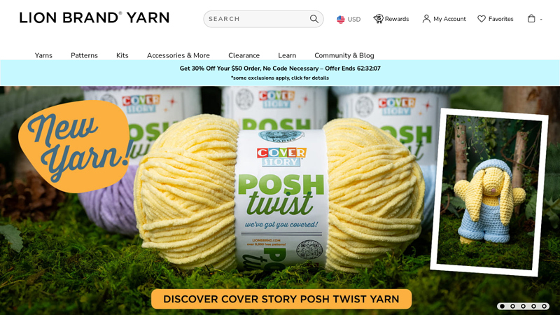 Lion Brand Yarn