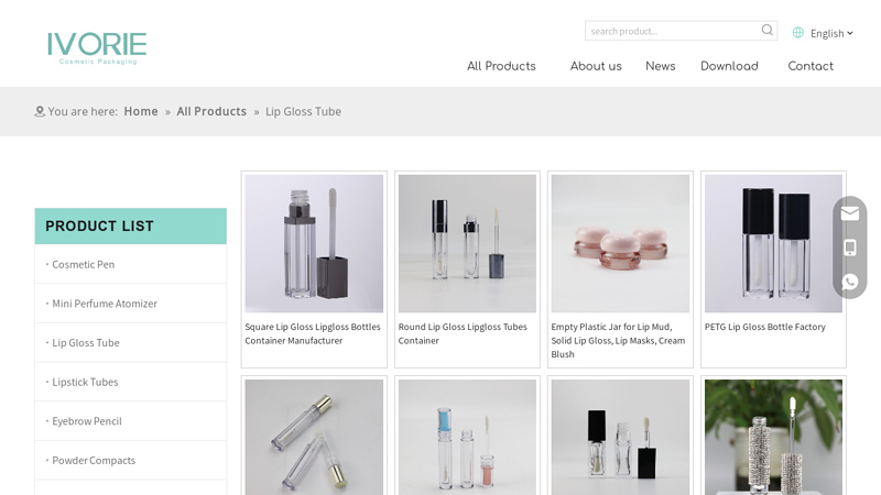 Lip Gloss Tube manufacturers & Suppliers