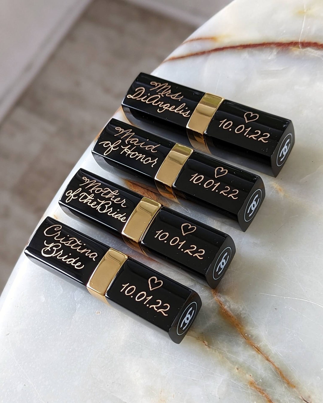 Lipstick Engraving