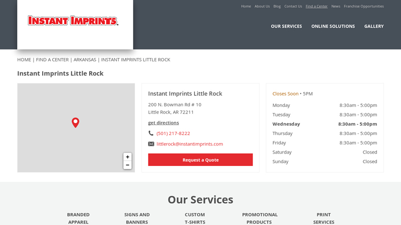 Little Rock Custom Tee Shirts, Banners & Embroidery custom t-shirts