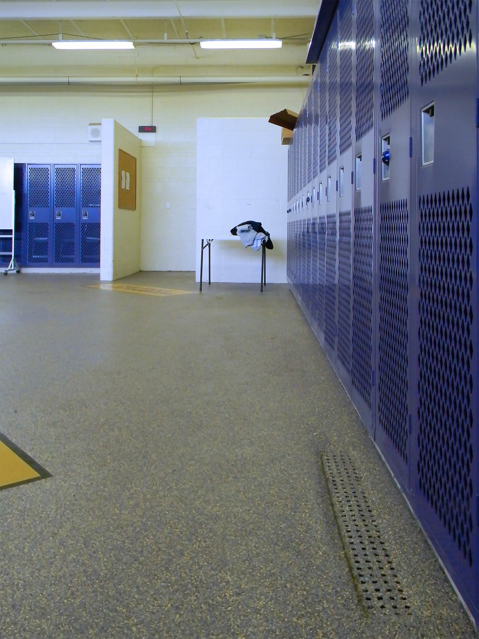 Locker Room Flooring