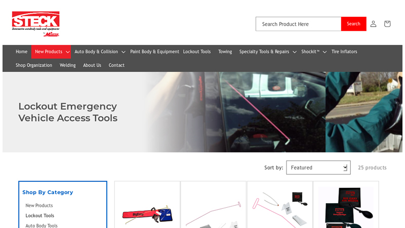 Lockout Emergency Vehicle Access Tools