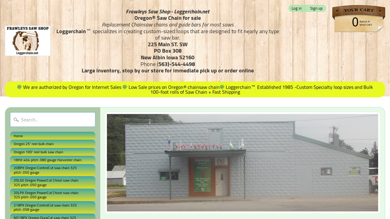 Loggerchain - Frawleys Saw Shop