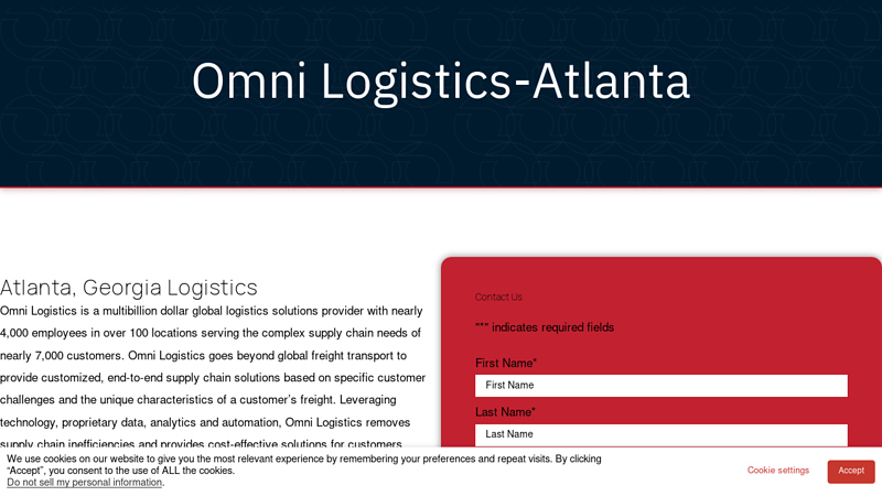 Logistics Company in Atlanta, Georgia