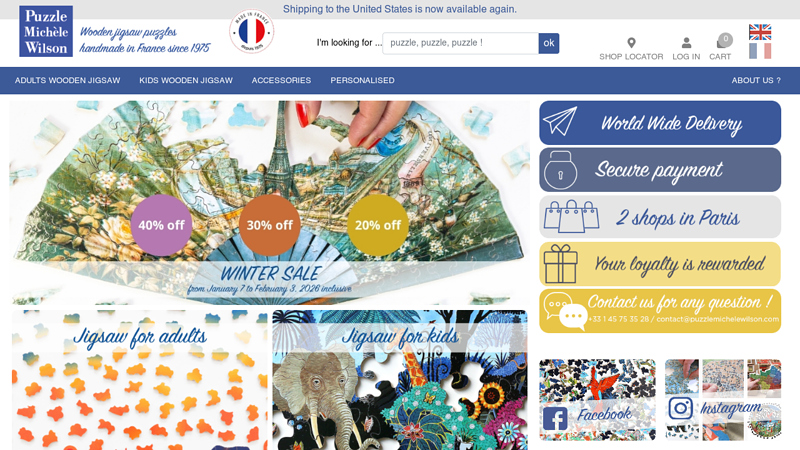 Logo Puzzle Michele Wilson