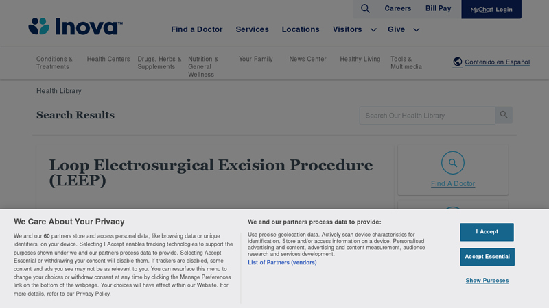 Loop Electrosurgical Excision Procedure (LEEP)