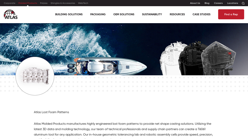 Lost Foam Patterns for Casting