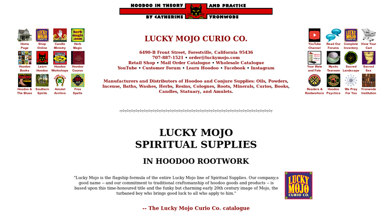 Lucky Mojo Spiritual Supplies