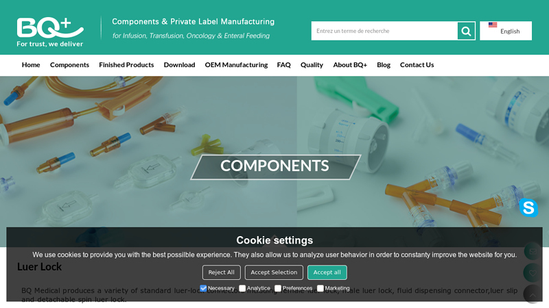 Luer Lock Connectors Manufacturers & Suppliers