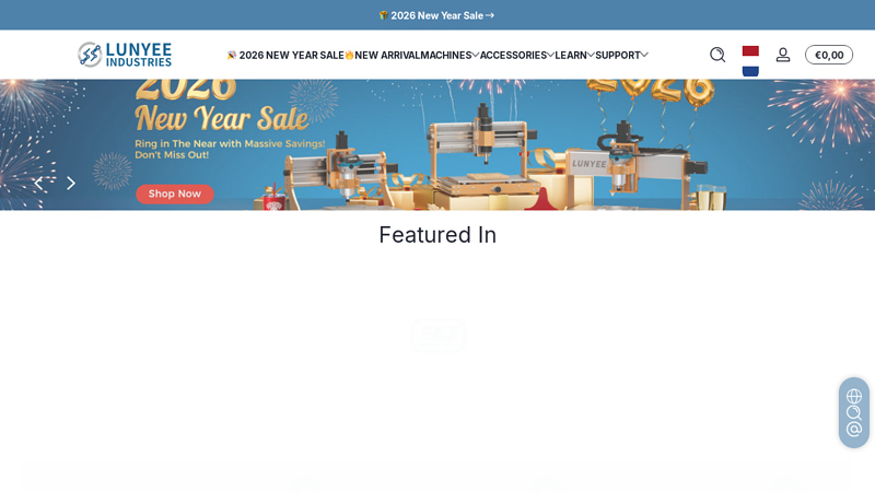 Lunyee CNC: CNC Router & Laser Engraver