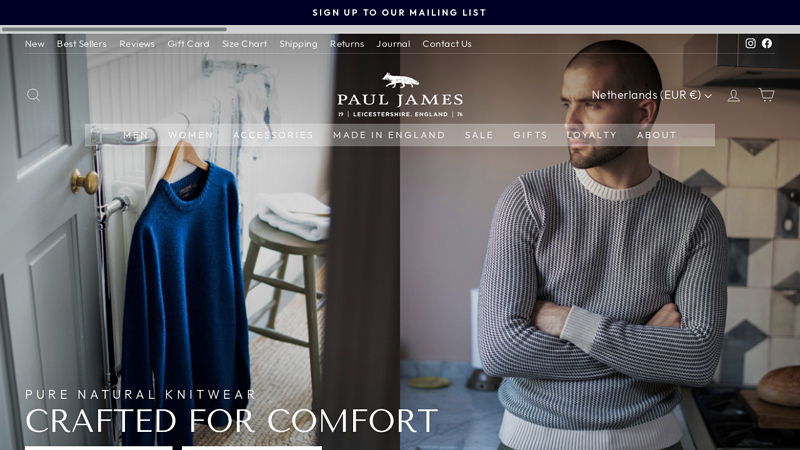 Luxurious Fine Knitwear