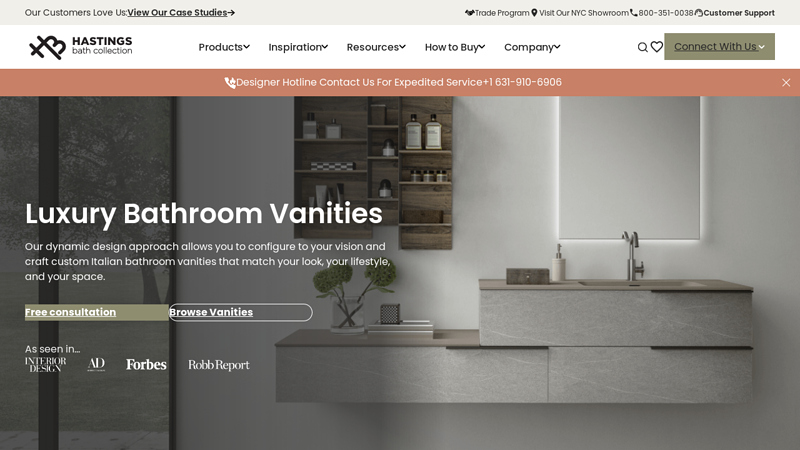 Luxury Bathroom Vanities