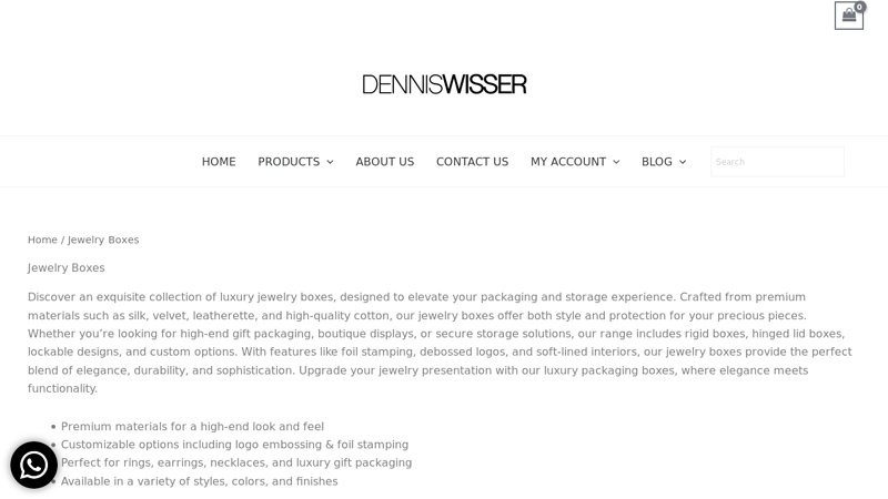 Luxury Jewelry Boxes