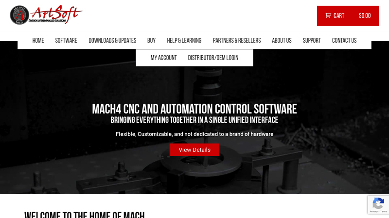 Mach CNC Software  of Mach3 / Mach4