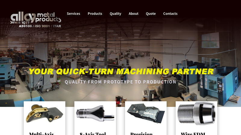Machining, CNC Precision, Machine Shop Alloy Metal Products