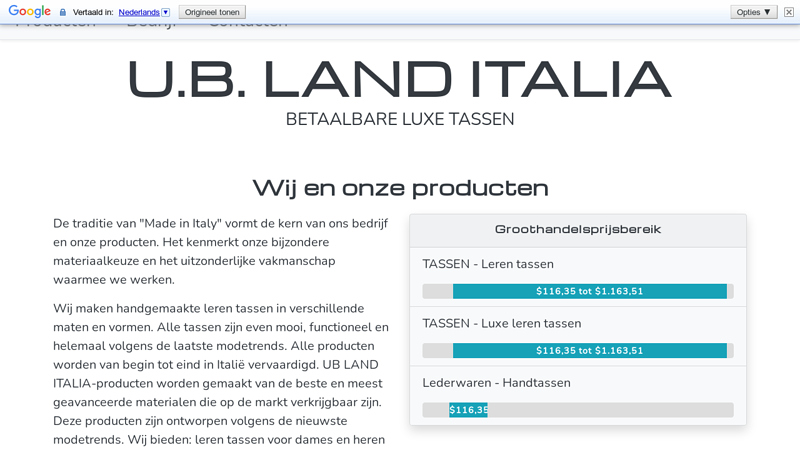 Made in Italy affordable luxury leather bags and men bags wholesale