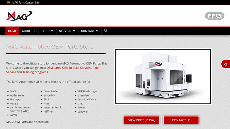 MAG Automotive OEM Parts Store