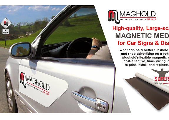 MAGHOLD LLC large format PET printable magnet media