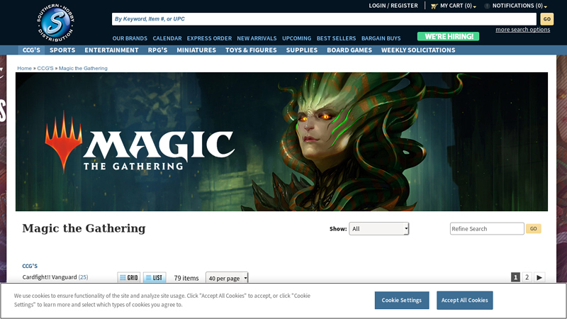 Magic the Gathering Wholesale