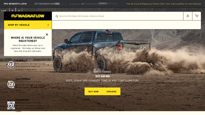 MagnaFlow Exhaust, Mufflers & Cat Converters